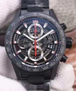 Replica XF Factory Tag Heuer Carrera CAR2090.BH0729 Black Ceramic Customized Movement - Buy Replica Watches