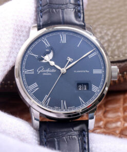 Replica V9 Factory Glashutte Senator 1-36-04 Stainless Steel - Buy Replica Watches