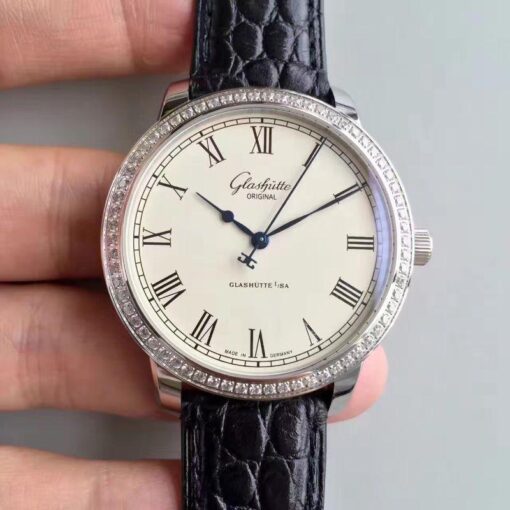 Replica FK Factory Glashutte Original Senator 1-39-59-01-12-04 - Buy Replica Watches