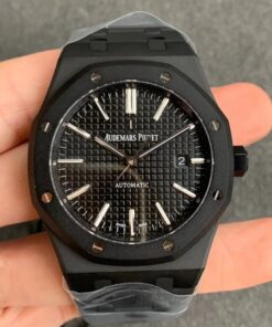 Replica ZF Factory Audemars Piguet Royal Oak 15400 DLC Version Black Dial - Buy Replica Watches