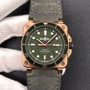 Replica Bell & Ross BR0392-D-G-BR/SCA Green Dial - Buy Replica Watches