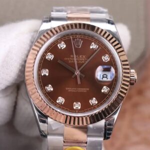 Replica TW Factory Rolex Datejust M126331-0003 41MM Chocolate Dial - Buy Replica Watches