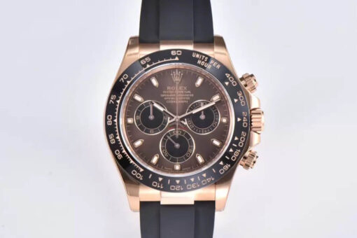 Replica Clean Factory Rolex Cosmograph Daytona M116515LN-0041 Chocolate Dial - Buy Replica Watches