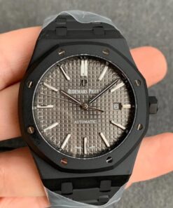 Replica ZF Factory Audemars Piguet Royal Oak 15400 DLC Version Grey Dial - Buy Replica Watches