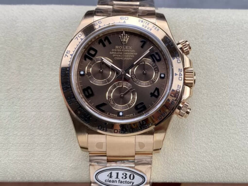 Replica Clean Factory Rolex Cosmograph Daytona M116505-0011 Rose Gold - Buy Replica Watches