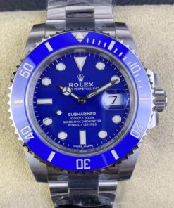 Replica Clean Factory Rolex Submariner 116619LB-97209 40MM V5 Blue Dial - Buy Replica Watches