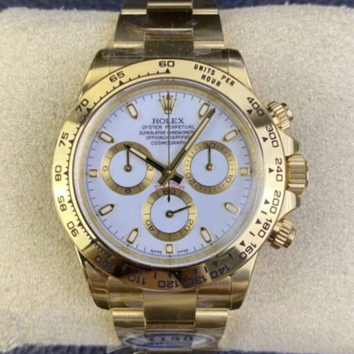 Replica Clean Factory Rolex Cosmograph Daytona M116508-0001 Yellow Gold - Buy Replica Watches