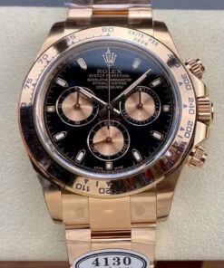 Replica Clean Factory Rolex Cosmograph Daytona M116505-0008 Rose Gold - Buy Replica Watches