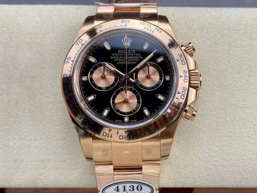 Replica Clean Factory Rolex Cosmograph Daytona M116505-0008 Rose Gold - Buy Replica Watches