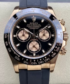 Replica Clean Factory Rolex Cosmograph Daytona M116515LN-0017 Black Dial - Buy Replica Watches