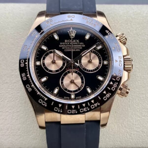 Replica Clean Factory Rolex Cosmograph Daytona M116515LN-0017 Black Dial - Buy Replica Watches
