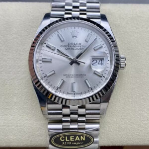 Replica Clean Factory Rolex Datejust M126234-0013 36MM Silver Dial - Buy Replica Watches