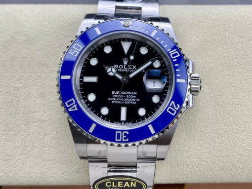 Replica Clean Factory Rolex Submariner M126619lb-0003 41MM Blue Bezel - Buy Replica Watches