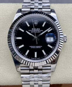 Replica VS Factory Rolex Datejust M126334-0018 Black Dial - Buy Replica Watches