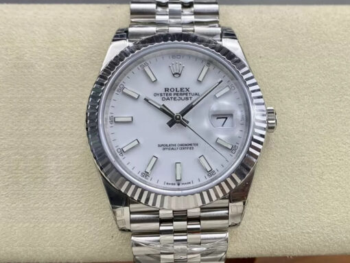 Replica VS Factory Rolex Datejust M126334-0010 White Dial - Buy Replica Watches