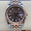 Replica VS Factory Rolex Datejust M126331-0002 Brown Dial - Buy Replica Watches