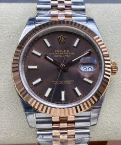 Replica VS Factory Rolex Datejust M126331-0002 Brown Dial - Buy Replica Watches