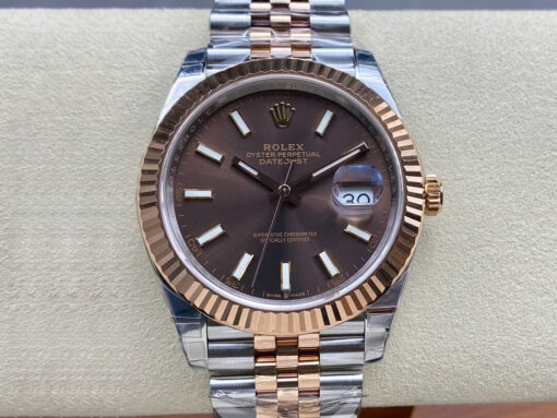 Replica VS Factory Rolex Datejust M126331-0002 Brown Dial - Buy Replica Watches