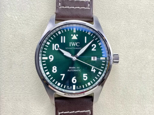 Replica M+ Factory IWC Pilot IW328205 Brown Strap - Buy Replica Watches