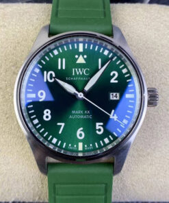 Replica M+ Factory IWC Pilot IW328205 Green Dial - Buy Replica Watches