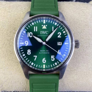 Replica M+ Factory IWC Pilot IW328205 Green Dial - Buy Replica Watches