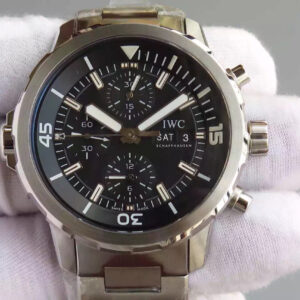 Replica V6 Factory IWC Aquatimer IW376804 Black Dial - Buy Replica Watches