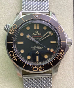 Replica OR Factory Omega Seamaster Diver 300M 007 Edition 210.90.42.20.01.001 Black Dial - Buy Replica Watches