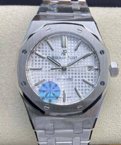 Replica JF Factory Audemars Piguet Royal Oak 15450ST.OO.1256ST.01 Silver Dial - Buy Relica Watches