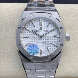 Replica JF Factory Audemars Piguet Royal Oak 15450ST.OO.1256ST.01 Silver Dial - Buy Relica Watches