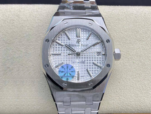 Replica JF Factory Audemars Piguet Royal Oak 15450ST.OO.1256ST.01 Silver Dial - Buy Relica Watches