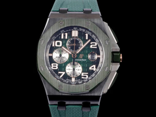 Replica RS Factory Audemars Piguet Royal Oak Offshore 26405CE.OO.A056CA.01 Green Dial - Buy Replica Watches