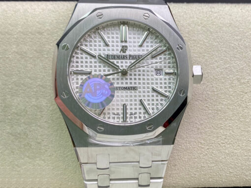 Replica APS Factory Audemars Piguet Royal Oak 15400ST.OO.1220ST.02 White Dial - Buy Replica Watches