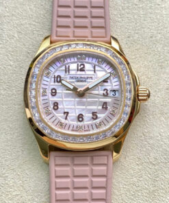 Replica PPF Factory Patek Philippe Aquanaut 5072R-001 Mother Of Pearl Dial - Buy Replica Watches