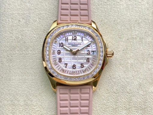 Replica PPF Factory Patek Philippe Aquanaut 5072R-001 Mother Of Pearl Dial - Buy Replica Watches