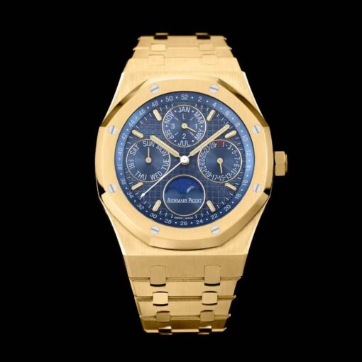 Replica APS Factory Audemars Piguet Royal Oak 26574BA.OO.1220BA.01 Blue Dial - Buy Replica Watches