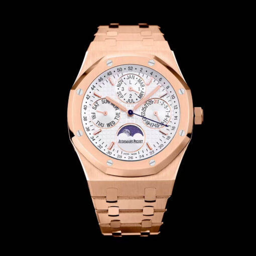 Replica APS Factory Audemars Piguet Royal Oak 26574OR.OO.1220OR.01 White Dial - Buy Replica Watches