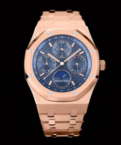 Replica APS Factory Audemars Piguet Royal Oak 26574OR.OO.1220OR.03 Blue Dial - Buy Replica Watches