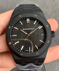 Replica ZF Factory Audemars Piguet Royal Oak 15500 DLC Version Black Dial - Buy Replica Watches