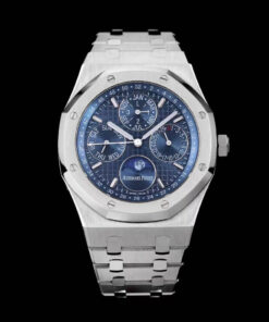 Replica APS Factory Audemars Piguet Royal Oak 26574ST.OO.1220ST.02 Blue Dial - Buy Replica Watches