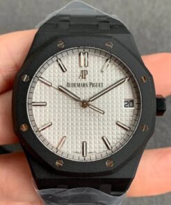 Replica ZF Factory Audemars Piguet Royal Oak 15500 DLC Version White Dial - Buy Replica Watches