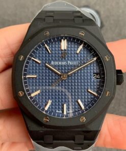 Replica ZF Factory Audemars Piguet Royal Oak 15500 DLC Version Blue Dial - Buy Replica Watches