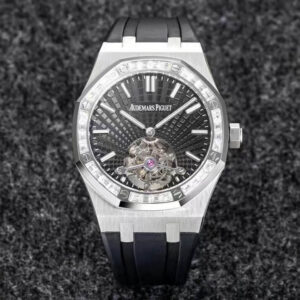 Replica R8 Factory Audemars Piguet Royal Oak Tourbillon V3 Black Rubber Strap - Buy Replica Watches
